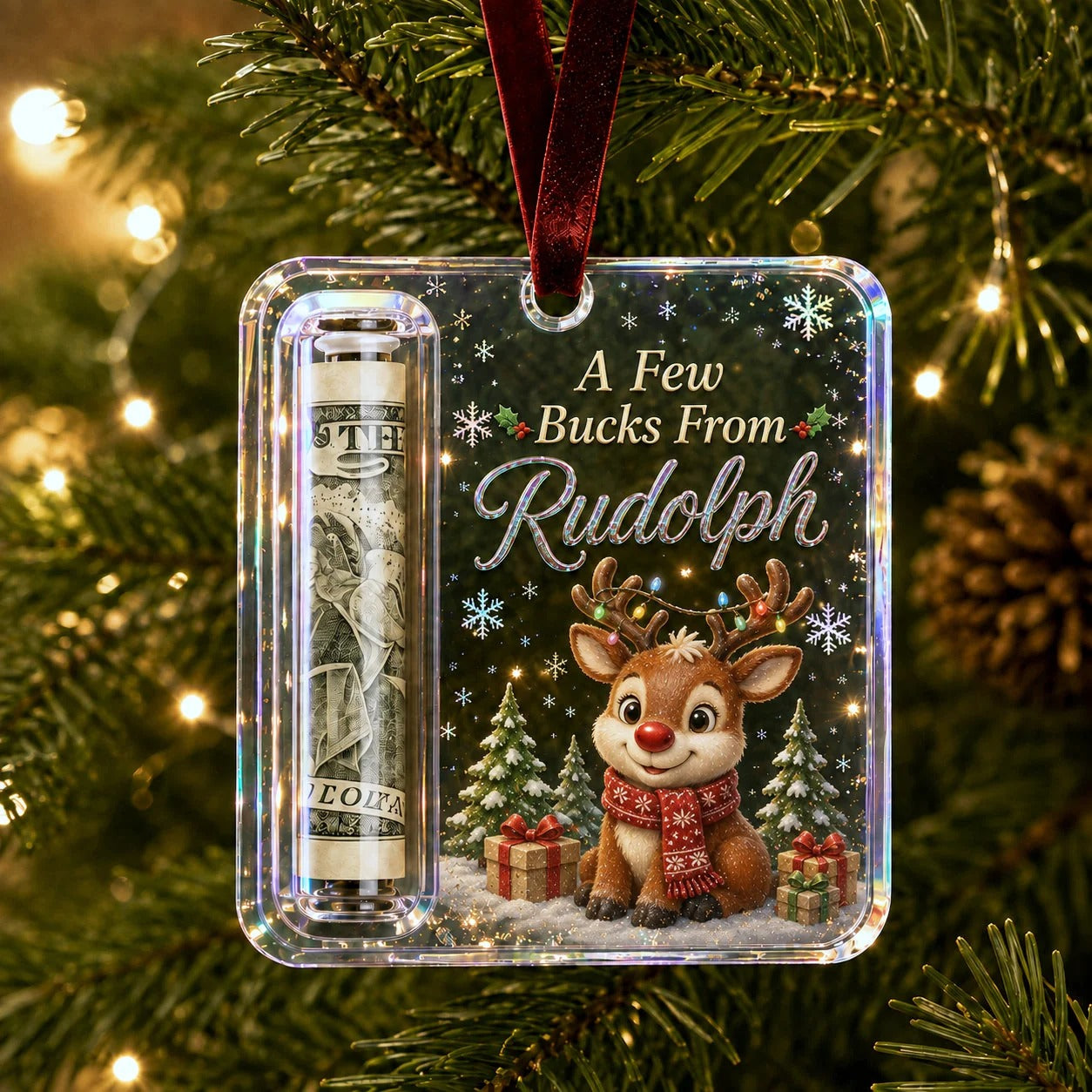 💵🎄 Wieszak na gotówkę na prezenty świąteczne – zamień pieniądze w świąteczną niespodziankę