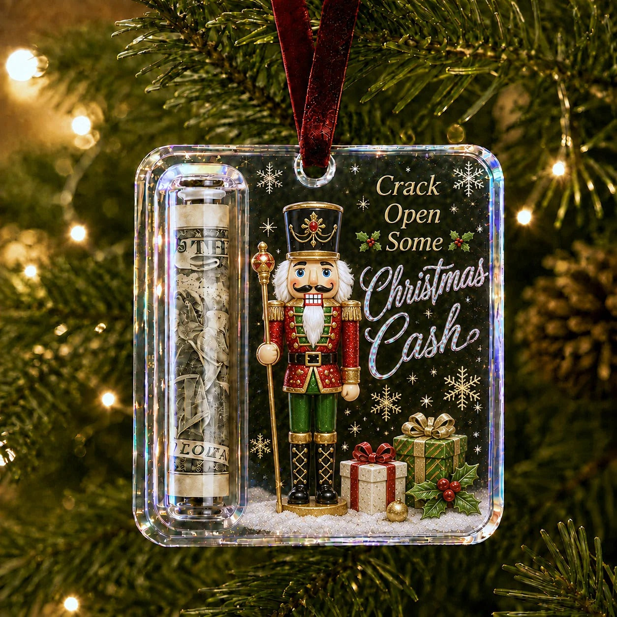 💵🎄 Wieszak na gotówkę na prezenty świąteczne – zamień pieniądze w świąteczną niespodziankę
