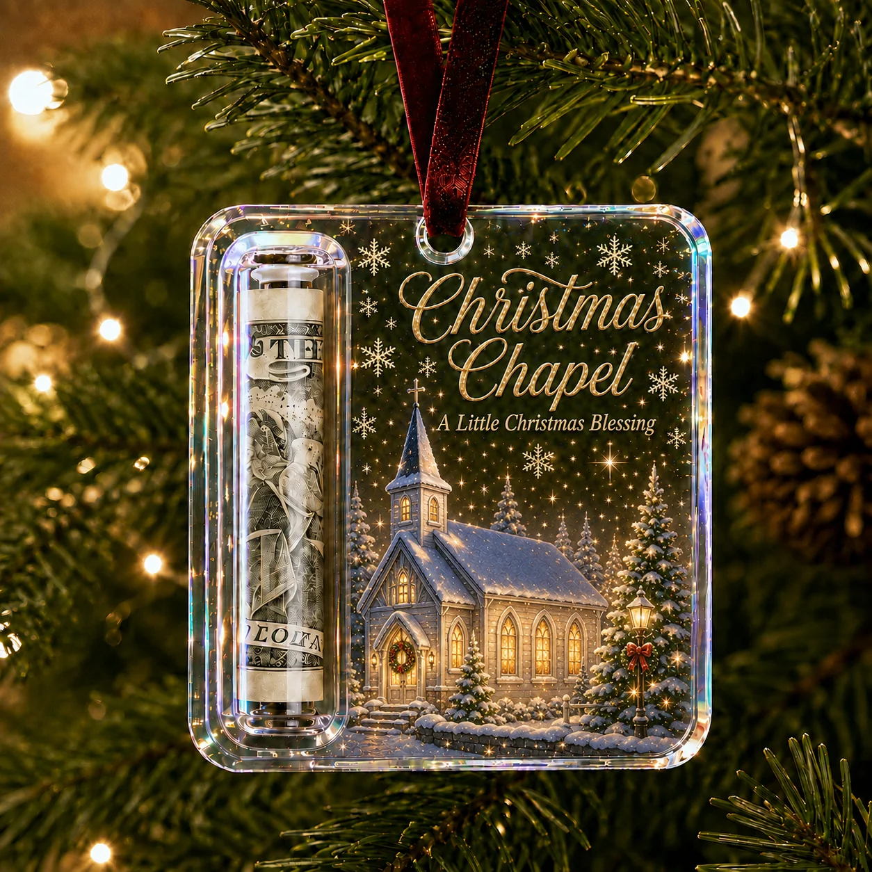 💵🎄 Wieszak na gotówkę na prezenty świąteczne – zamień pieniądze w świąteczną niespodziankę