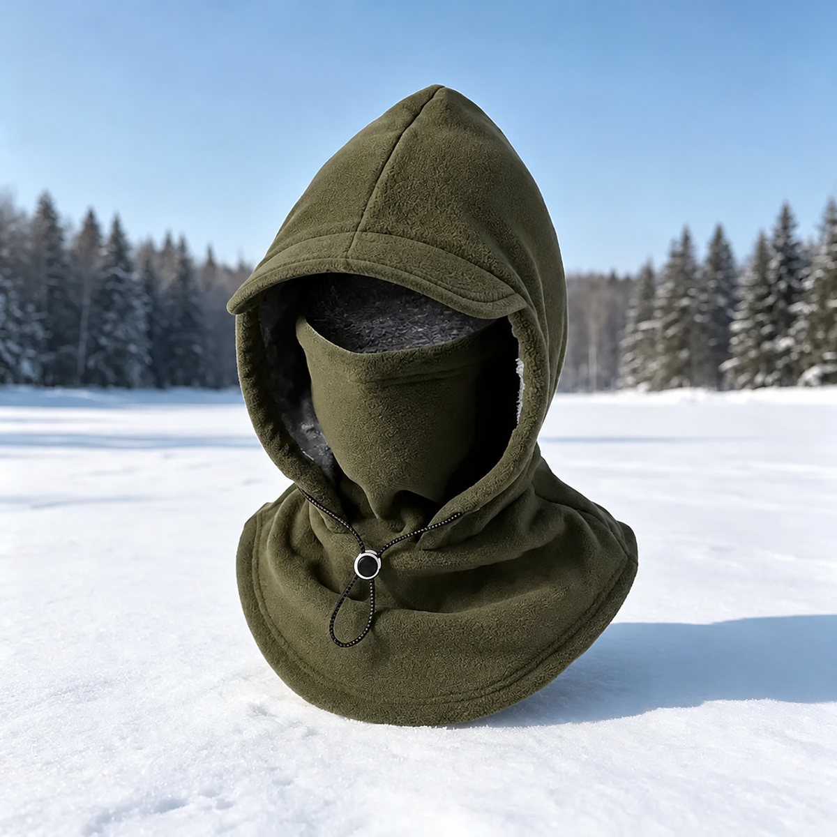 🥶 Kominiarka z polaru – pełna ochrona twarzy i szyi zimą podczas aktywności na świeżym powietrzu