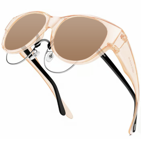 🕶 Nowe okulary przeciwsłoneczne typu „kocie oko” w rozmiarze XL, z soczewkami polaryzacyjnymi i ochroną UV400.
