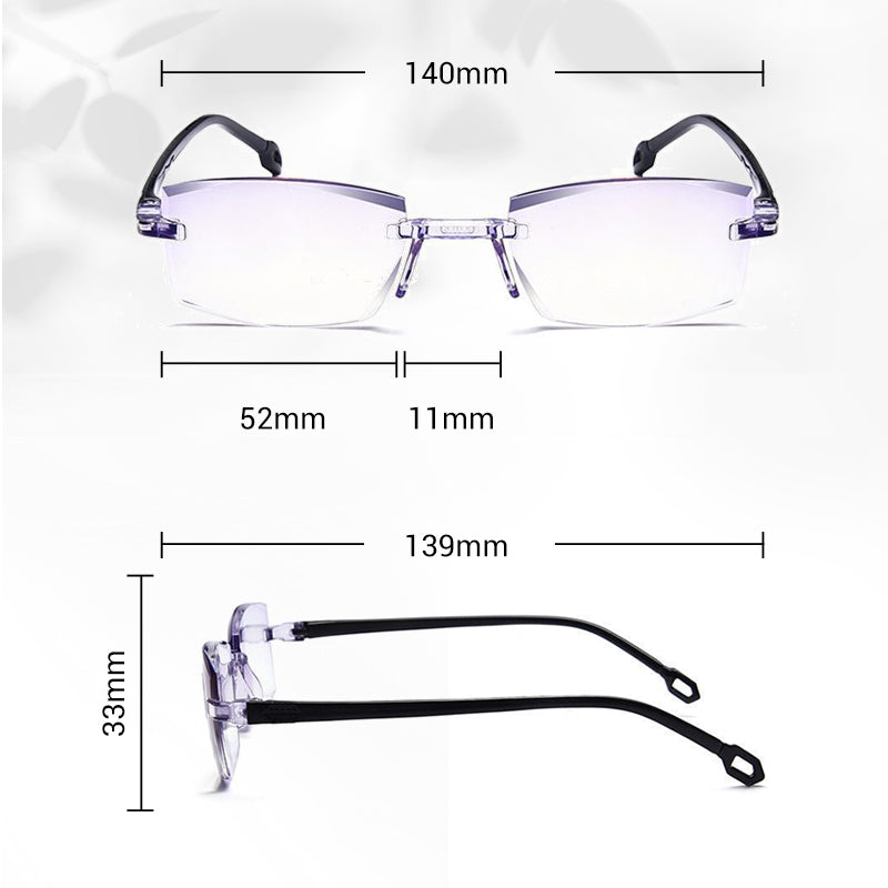 🔥Kup 2, a 1 dostaniesz gratis🔥Stylowe okulary do czytania z autofokusem｜Filtr światła niebieskiego · Komfort przez cały dzień i krystalicznie czysta widoczność
