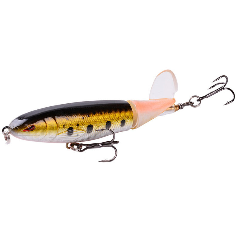 🎣 Pływająca, obracająca się przynęta ze śmigłem 🐟 Wysokiej jakości sprzęt wędkarski