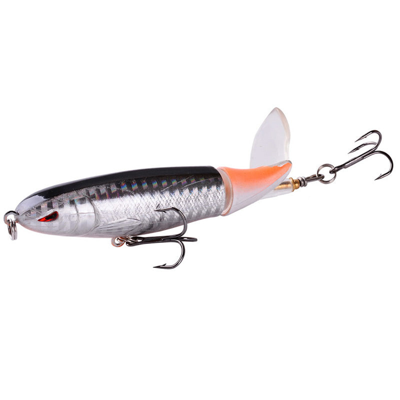 🎣 Pływająca, obracająca się przynęta ze śmigłem 🐟 Wysokiej jakości sprzęt wędkarski