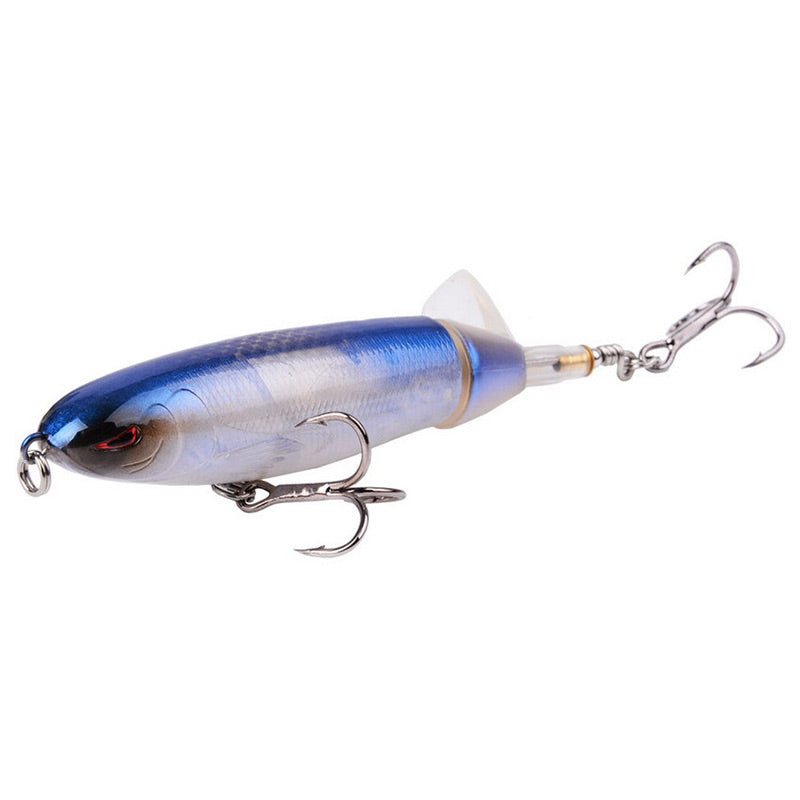 🎣 Pływająca, obracająca się przynęta ze śmigłem 🐟 Wysokiej jakości sprzęt wędkarski