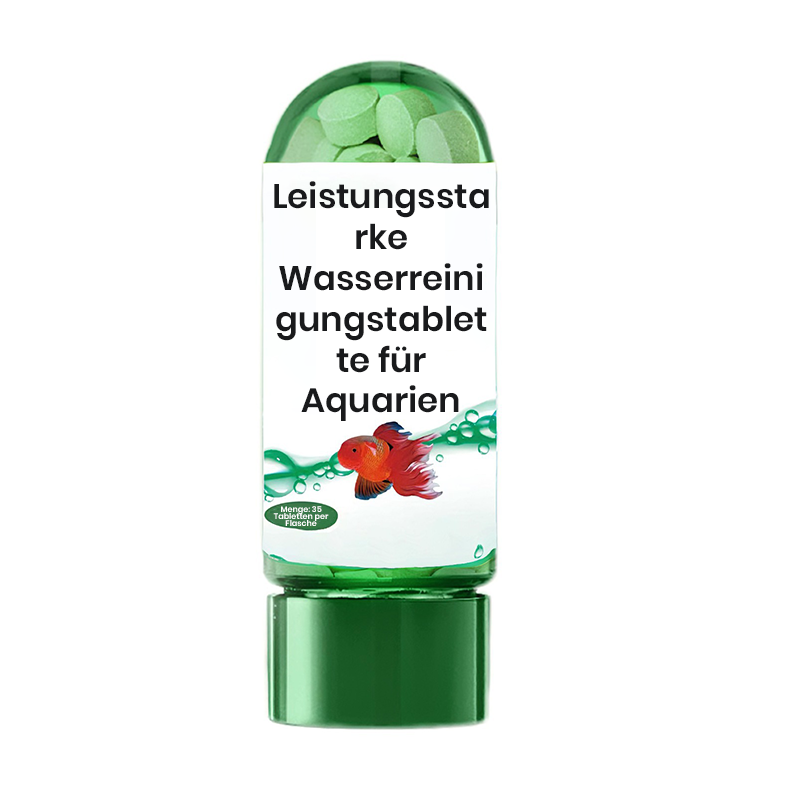 【1+2 gratis 】🐠Wydajna tabletka do oczyszczania wody w akwarium