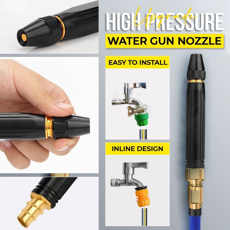 🚿 Oferta ograniczona czasowo 💧 Myjka wysokociśnieniowa — idealny pomocnik przy myciu samochodu i pracach ogrodowych; 10-krotne zwiększenie ciśnienia, wiele trybów dla łatwej regulacji ⚡