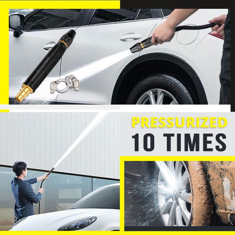 🚿 Oferta ograniczona czasowo 💧 Myjka wysokociśnieniowa — idealny pomocnik przy myciu samochodu i pracach ogrodowych; 10-krotne zwiększenie ciśnienia, wiele trybów dla łatwej regulacji ⚡