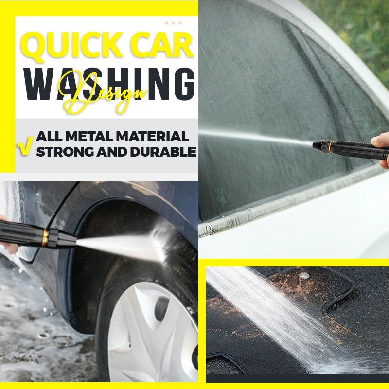 🚿 Oferta ograniczona czasowo 💧 Myjka wysokociśnieniowa — idealny pomocnik przy myciu samochodu i pracach ogrodowych; 10-krotne zwiększenie ciśnienia, wiele trybów dla łatwej regulacji ⚡