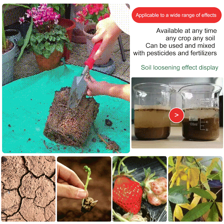 🌱Aktywator gleby wspomagający rozwój korzeni