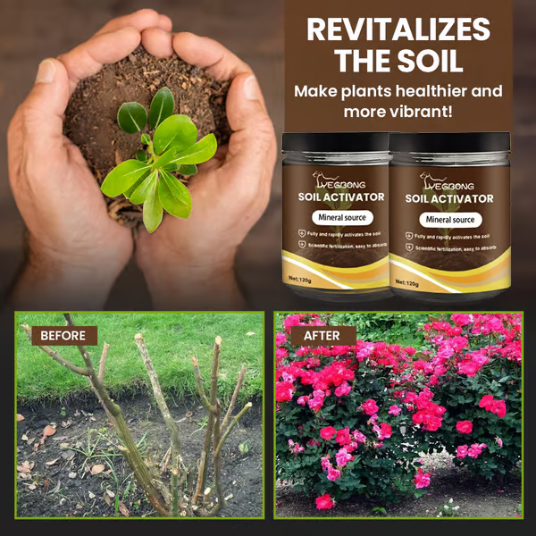 🌱Aktywator gleby wspomagający rozwój korzeni