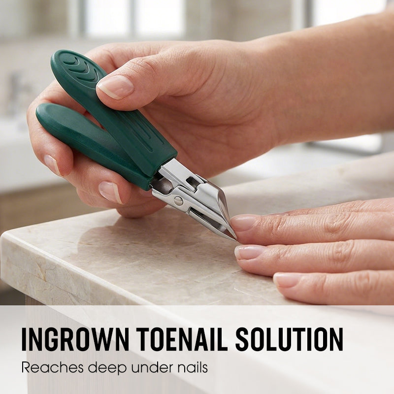 Obcinacz do paznokci z szerokimi szczękami do grubych paznokci