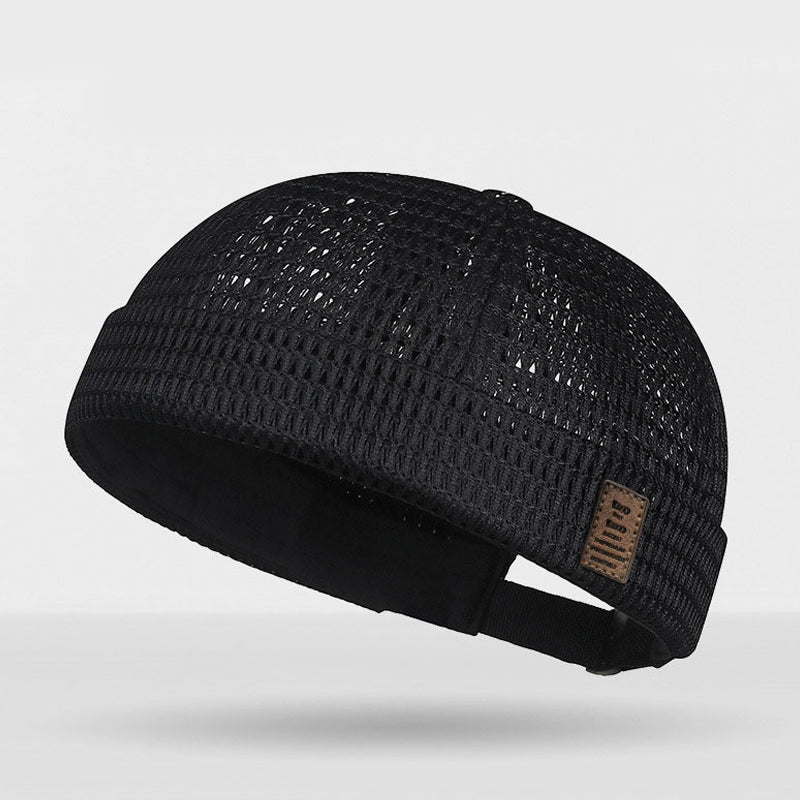 🧢Lekka czapka z oddychającej siateczki bez daszka