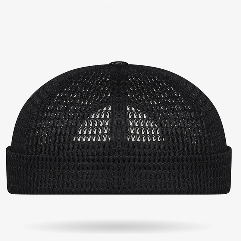 🧢Lekka czapka z oddychającej siateczki bez daszka