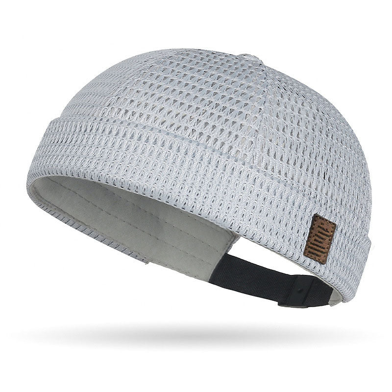 🧢Lekka czapka z oddychającej siateczki bez daszka