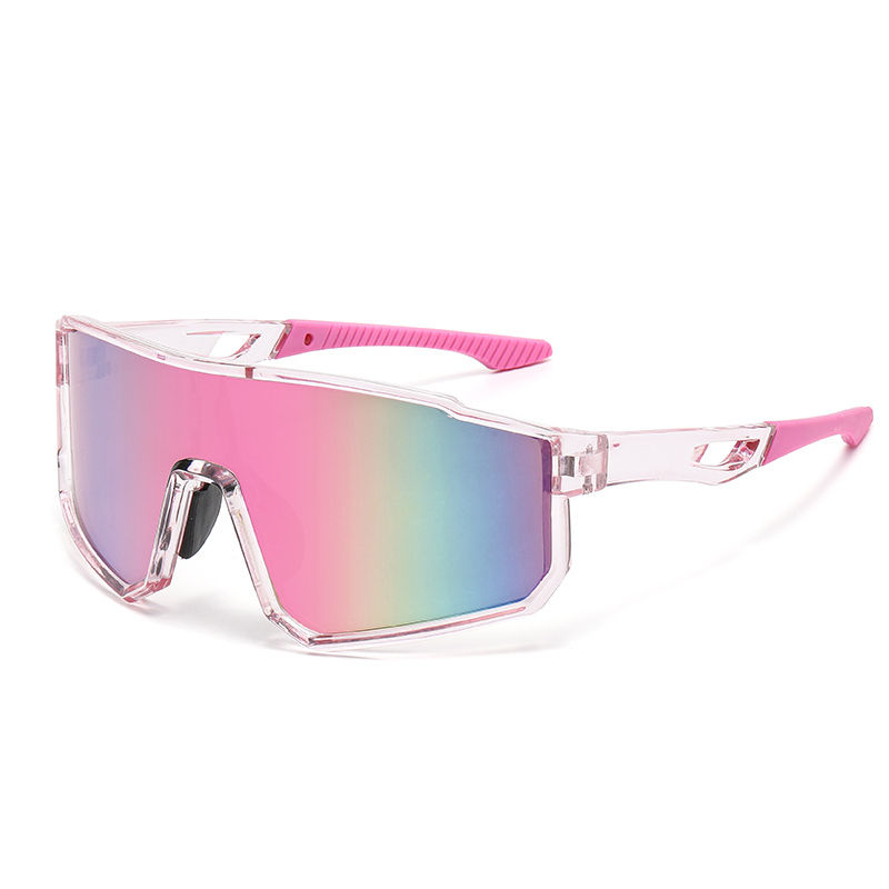 🕶️ Okulary przeciwsłoneczne sportowe z polaryzacją dla mężczyzn i kobiet – filtr UV400 i kolorowe soczewki lustrzane 🏃