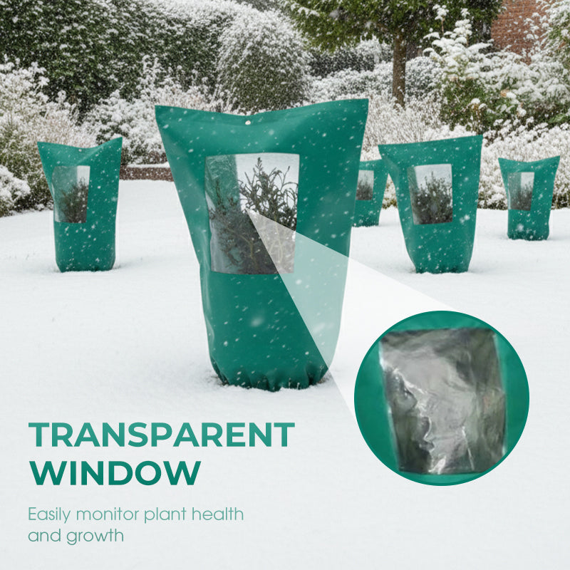 🌱 Zaoszczędź 50%! ❄️ Zimowa osłona na rośliny – zamek błyskawiczny i ściągacz dla ochrony przed mrozem ✨