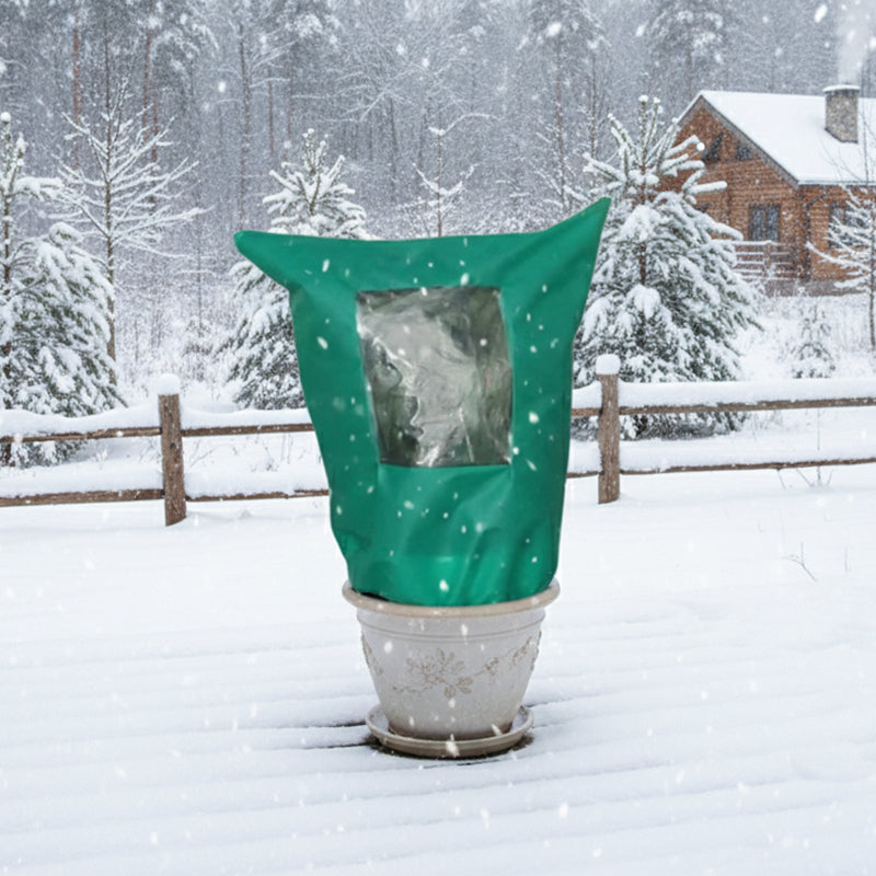 🌱 Zaoszczędź 50%! ❄️ Zimowa osłona na rośliny – zamek błyskawiczny i ściągacz dla ochrony przed mrozem ✨
