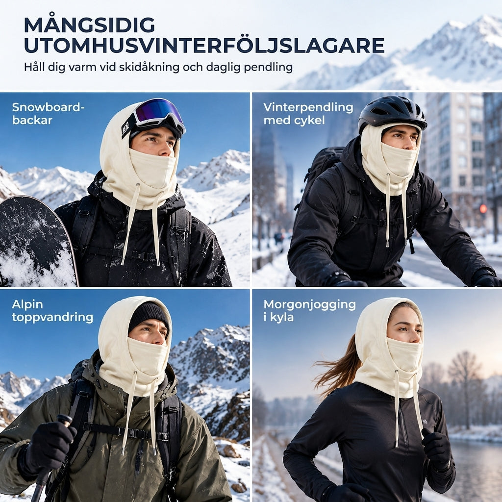 🥶Ciepła kominiarka zimowa do jazdy na nartach